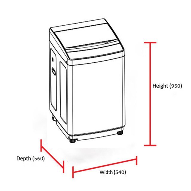 DAWLANCE WASHING MACHINE DWT-11467 ES - Image 2
