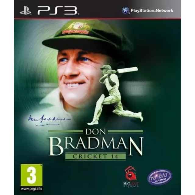 PS3 Don Bradman Cricket 14